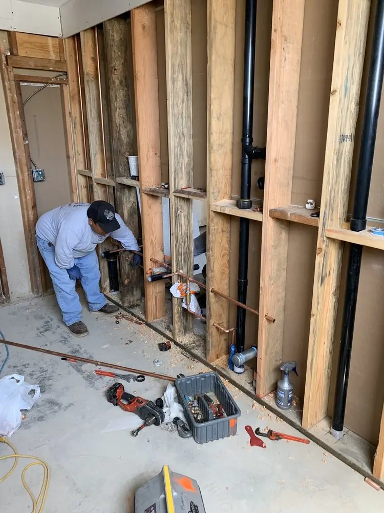 Commercial rough-in plumbing for Gas Line Repair in Cottleville